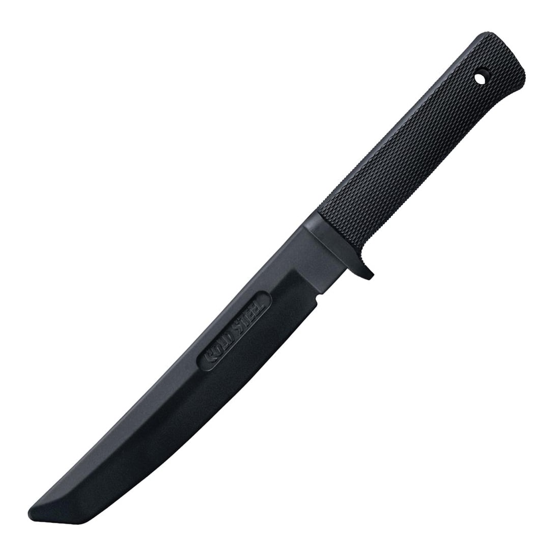 Cold Steel Trainer Fixed Training Knife Tactical Tanto Blade in Bold Black - CS-92R13RT