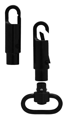 GrovTec GT Snap Hook Heavy-Duty Push Button Adaptor, Black - GTSW269