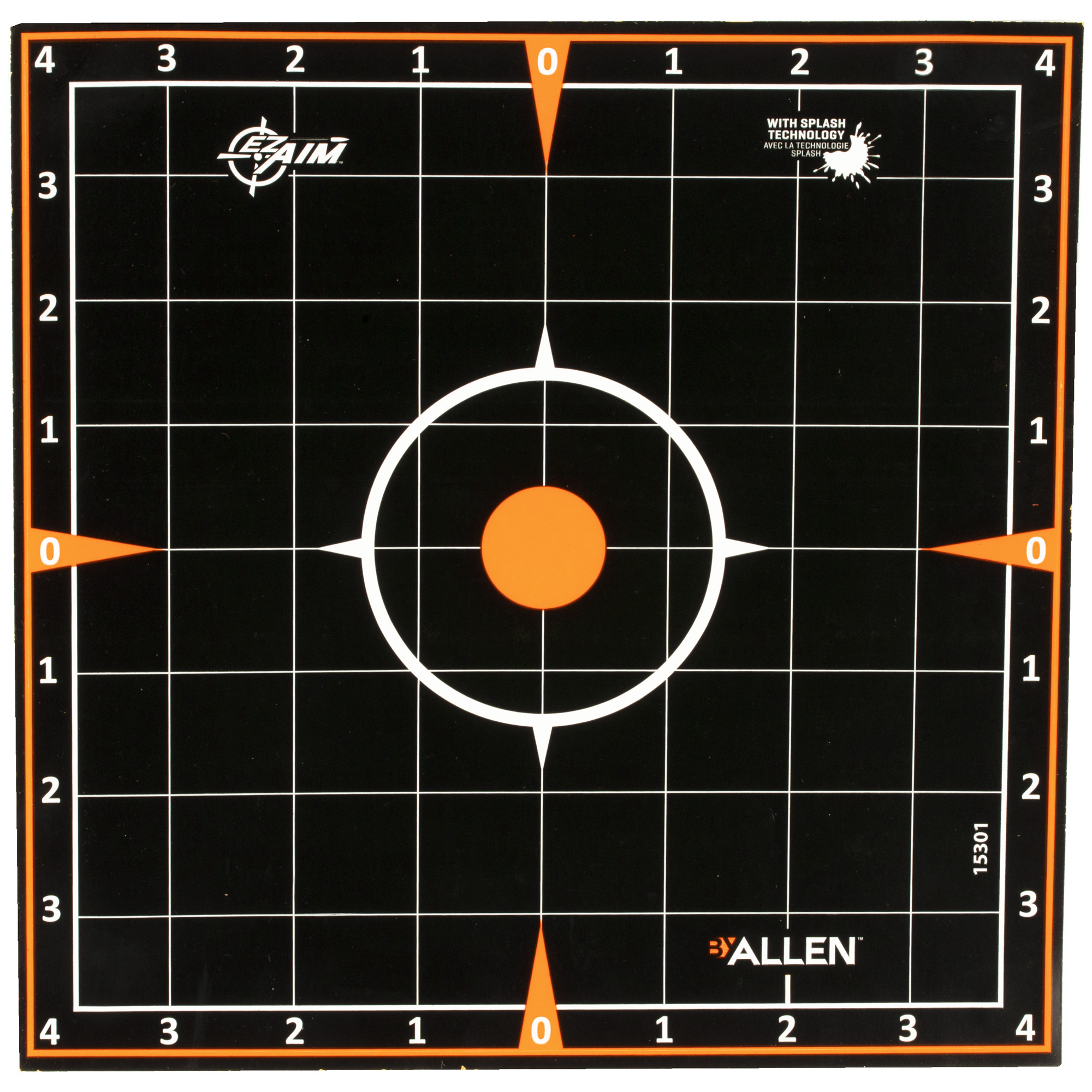 Allen EZ AIM Adhesive Paper Target - 15301