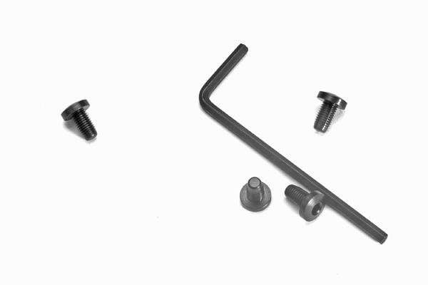 Grip Screws, Hex Head 4PK