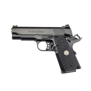 WILSON COMBAT CQB COMPACT 9mm 4" 8rd Pistol - Black / Armor Tuff