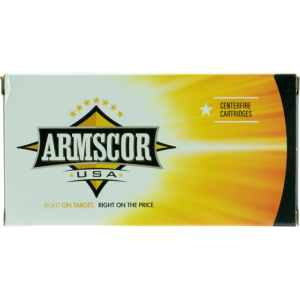 Armscor USA Trophy Class .45-70 Government 300gr Jacketed Hollow Point 20 Rounds Brass Case.