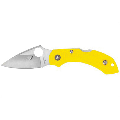 Spyderco Dragonfly 2 Salt Lightweight Folding Knife, Yellow - C28PYL2