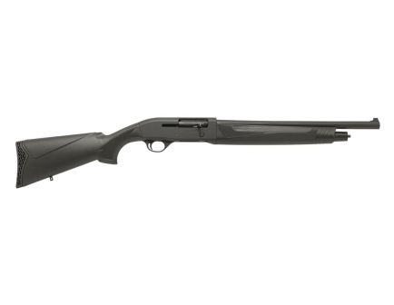 Panzer Arms EG200 18.5" Semi Automatic 12 Gauge Shotgun, Black Synthetic - EG200SSB