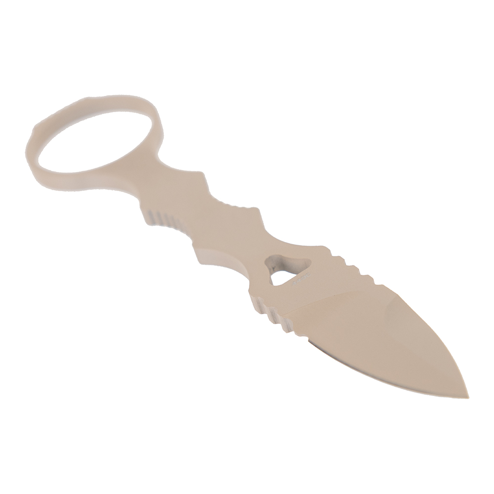 Benchmade Mini SOCP Fixed Blade Dagger Knife, FDE - 177SN