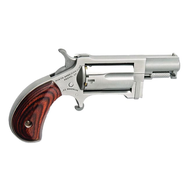 NORTH AMERICAN ARMS SIDEWINDER 22MAG 1.5″ SS - No Credit Card Fees - Low, flat rate shipping