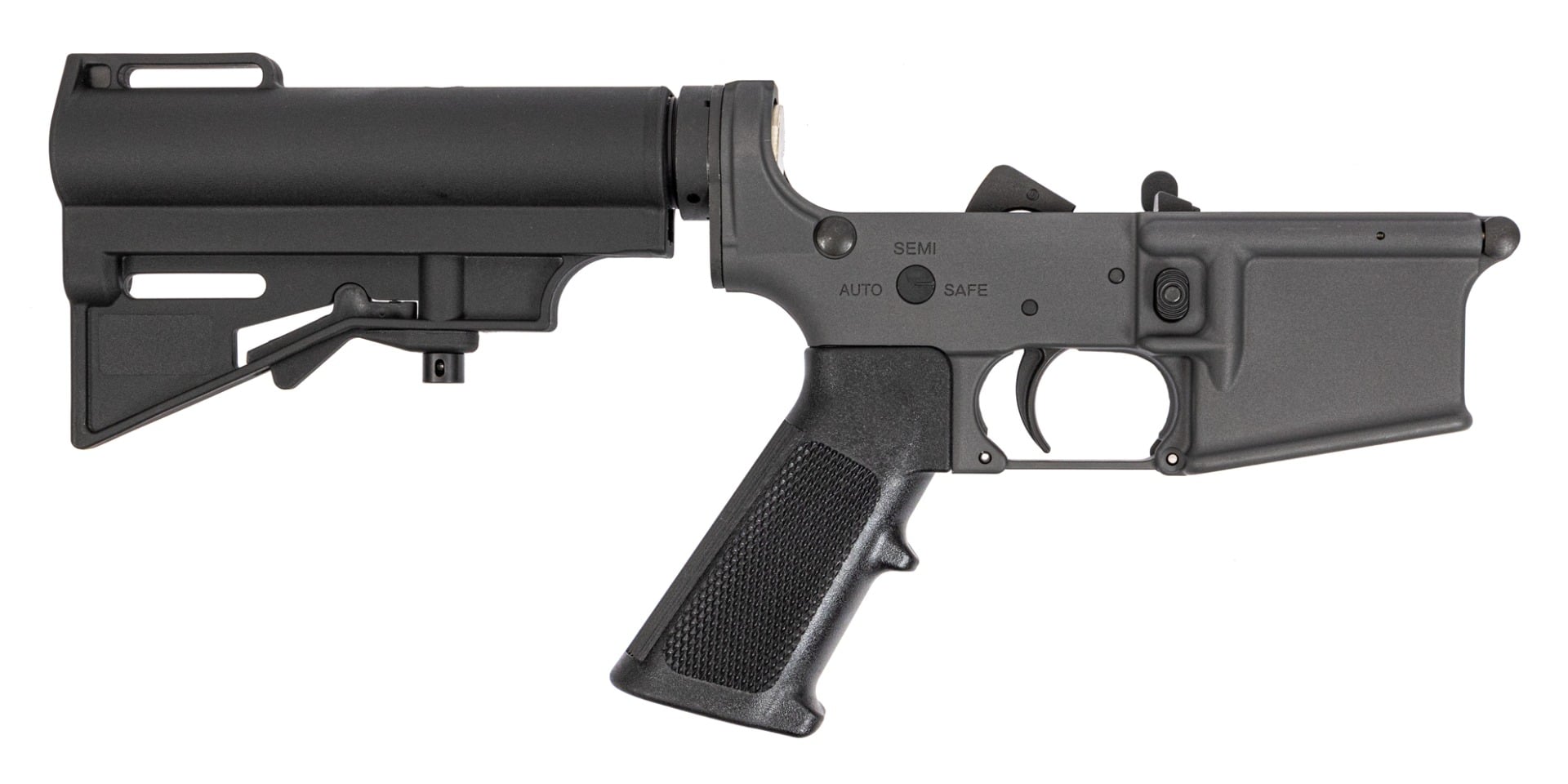 Harrington & Richardson COTS Complete Pistol Lower, 2 Position, Gray