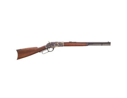 Cimarron Firearms 1873 Short .45 Colt Lever Action Rifle, Brown - CA281