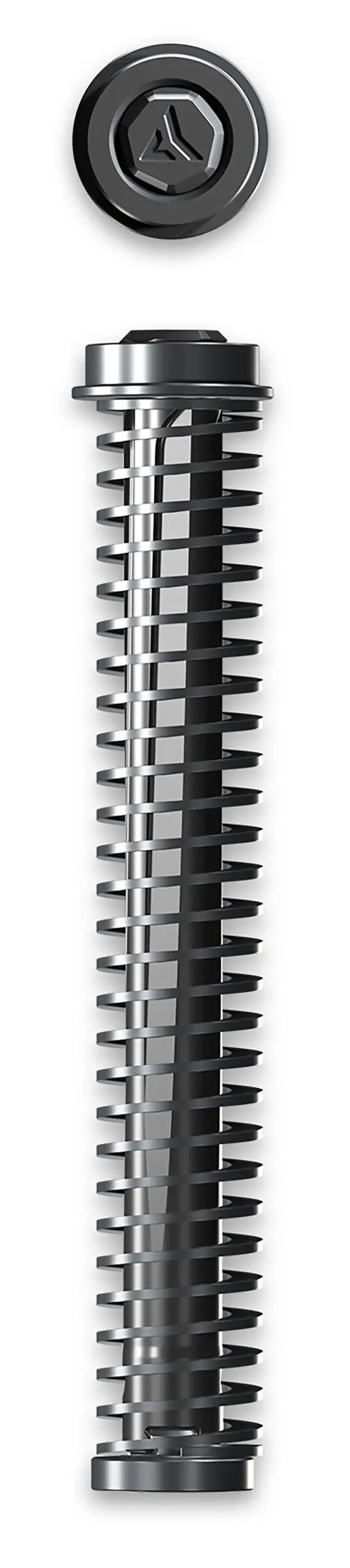 Radian Weapons AG19ROD Compressor Compatible w/Glock 19 45, Nitride Finish Stainless Steel