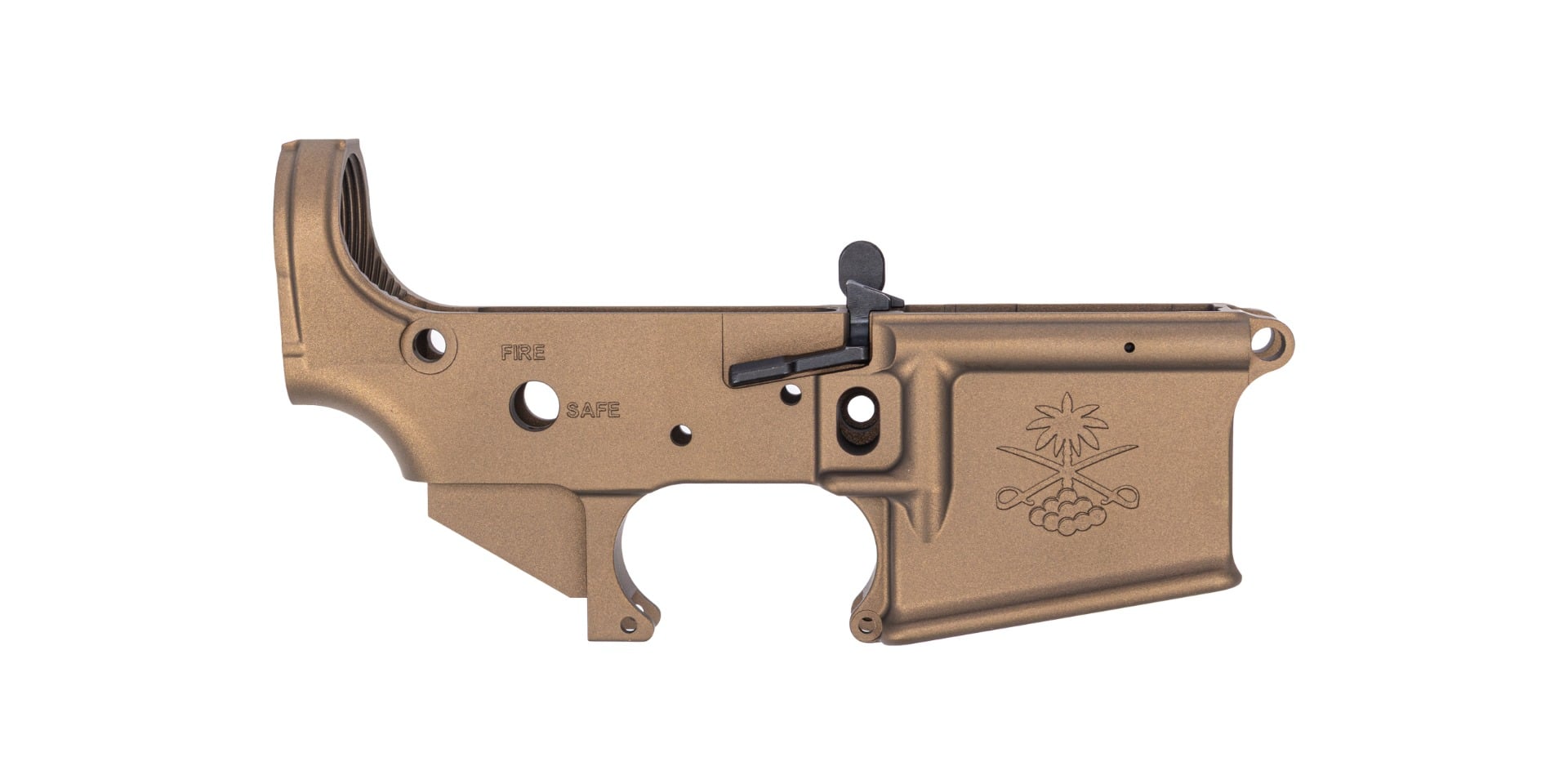 Sabre-15 Ambi Lower Receiver, Burnt Bronze