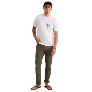 BAIT 'N FETCH SS TEE WHITE SIZE XXL
