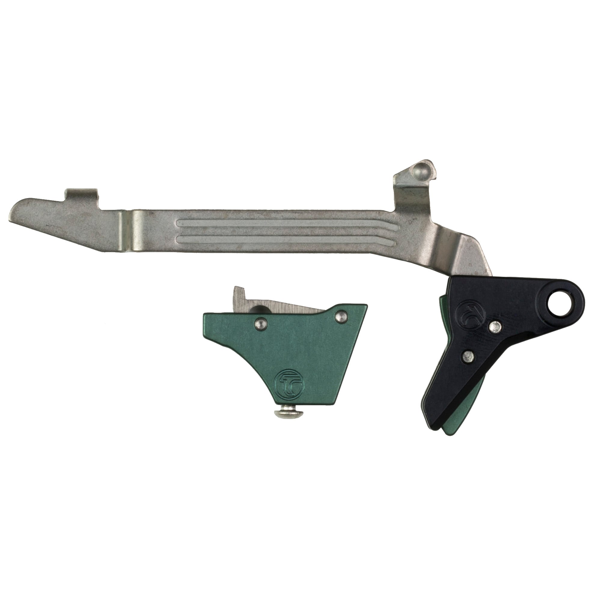 Timney Alpha Competition Trigger for Glock Models, Green - ALPHA GLOCK 34LARGEGREEN
