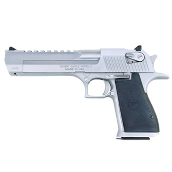 Magnum Research MK XIX 50AE Brushed Chrome Semi Auto Handgun