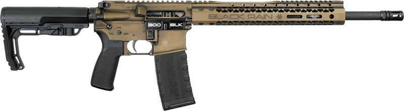 BLACK RAIN SPEC+ FUSION RIFLE – 300BLK 16″ BRONZE BWORN 30RD - FREE SHIPPING