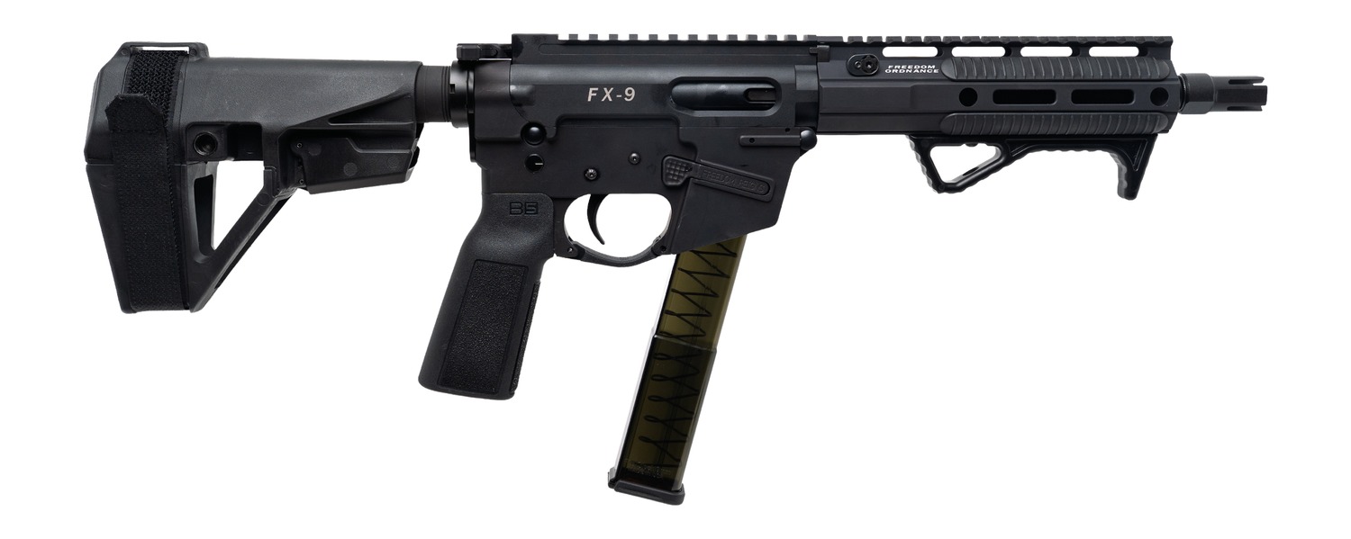 Freedom Ordnance FX9 9mm AR Pistol with SBA5 Brace