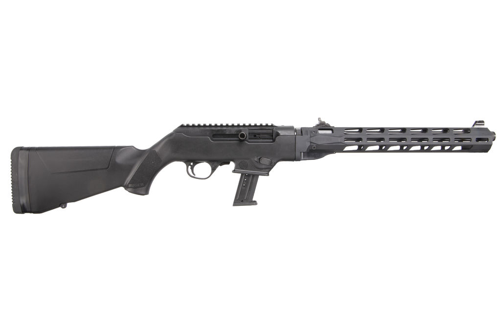 Ruger PC CARBINE 9MM BL/SYN 16" 17+1 19115 | THREADED/FLUTED BBL