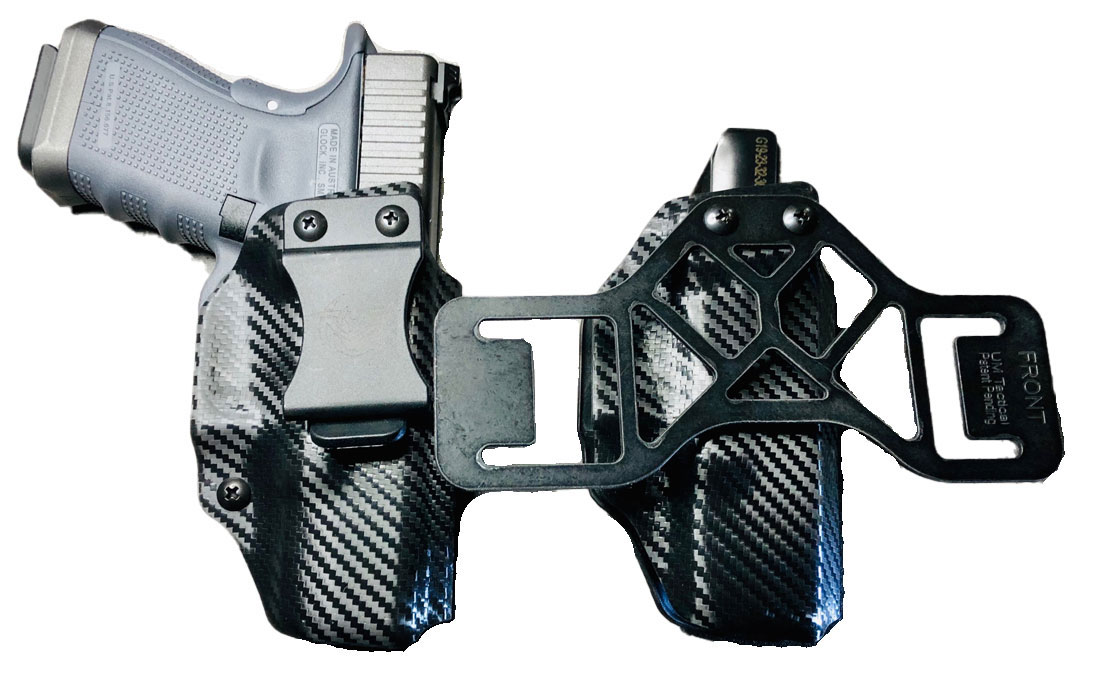 UM Tactical Qualifier LH IWB/OWB Holster For Sig P365XL, Black - QU-SIG-365XL-LH
