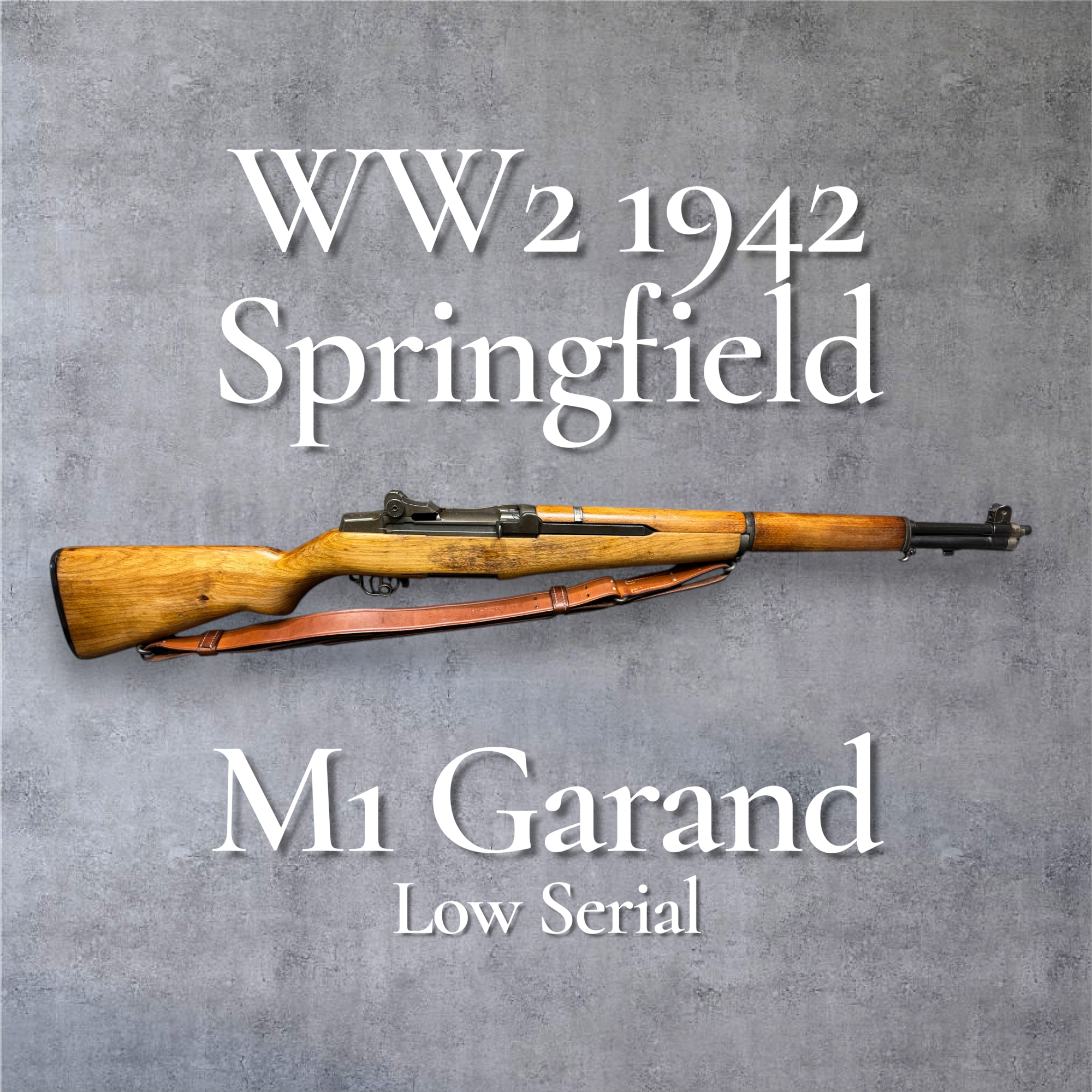 SPRINGFIELD ARMORY M1 Garand WW2 1942 US Rifle (Used)