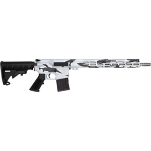 GREAT LAKES FIREARMS AR15 450 Bushmaster 18" 5rd Semi-Auto Rifle | Pursuit Snow Camo