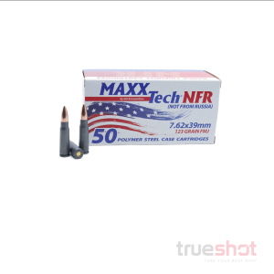 Maxxtech - NFR - 7.62x39 - 123 Grain - FMJ - Steel Case - 500