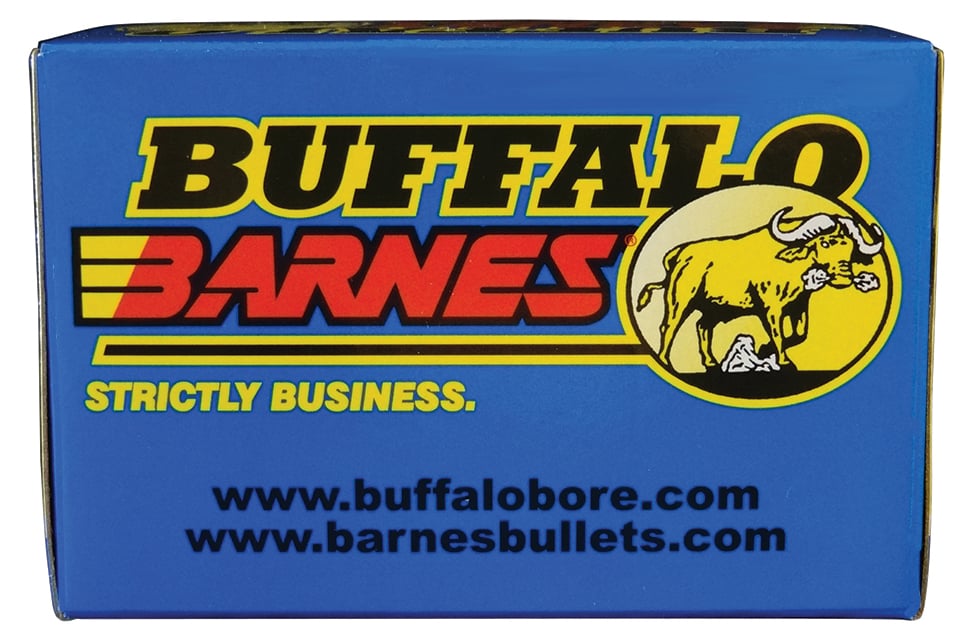 Buffalo Bore Ammunition 8F20 Buffalo-Barnes Strictly Business 45-70Gov 300gr Barnes TSX Flat Nose Lead Free 20 Per Box/12 Case - No Credit Card Fees - Low, flat rate shipping