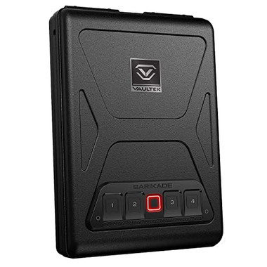 Vaultek Barikade Series 1 Biometric Scanner Compacted Pistol Safe, Black