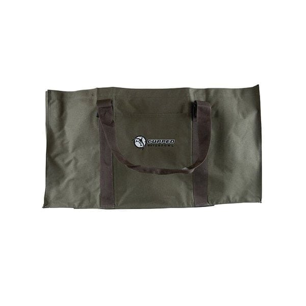 Cupped 3" x 18" x 9.50" Large 6-Slot Goose Decoy Bag, Green