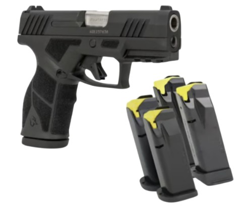 Taurus GX2 9mm 3.38" 5x13rd Mags, Black