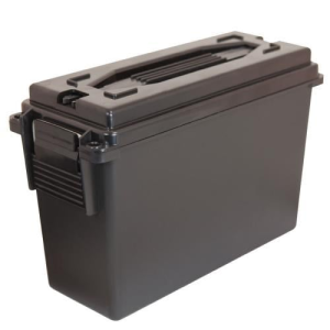Berry-S-Mfg Berry's Plastic Ammo Can .30 cal .223 9mm .38 Spl - Black