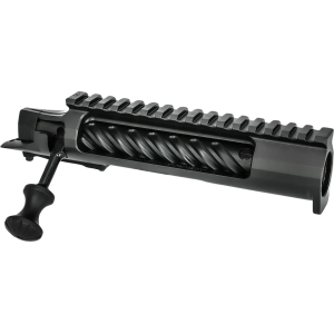 American Rifle Company Coup De Grace Rifle Action Remington 700 Short 223 Bolt Face Black DLC