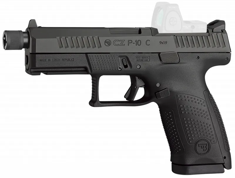 CZ P-10 C 9mm 4.02 17+1 Black Nitride Polymer