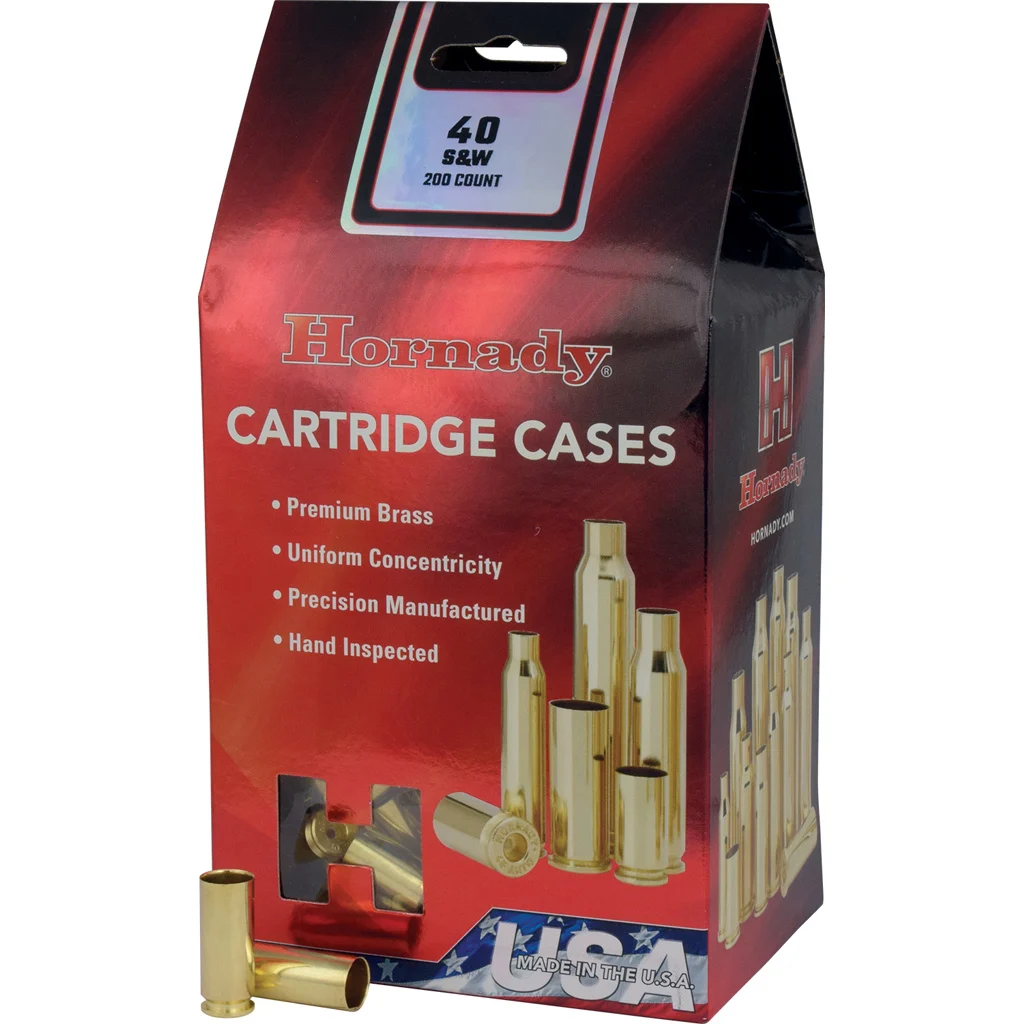 Hornady Unprimed Brass 40 S 200 pk.