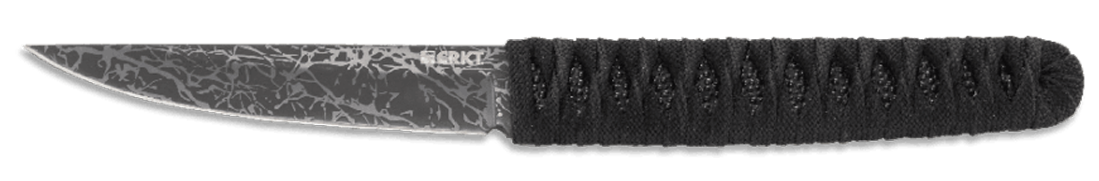 Columbia River Knife & Tool (Crkt) CRKT 2367 Obake 3.64 Fixed Plain Acid Etched Gray Knife 2367