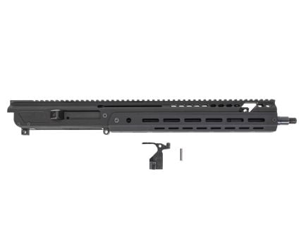 PSA JAKL 14.5" Rifle length Upper Assembly 5.56 NATO 1:7 Nitride w/Knurled CH, BCG W/O Flash Hider, Black