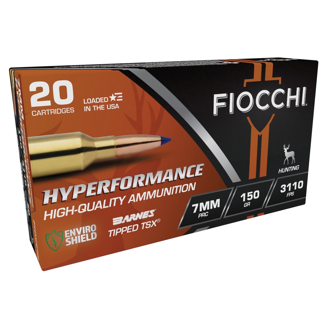 Fiocchi Hyperformance 7mm PRC 150 gr CHP 20rds