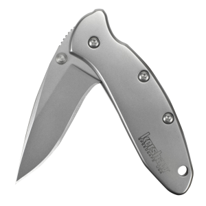 Kershaw 1600 Ken Onion Chive Assisted Folding Knife, Stainless Steel, 1.9" Blade
