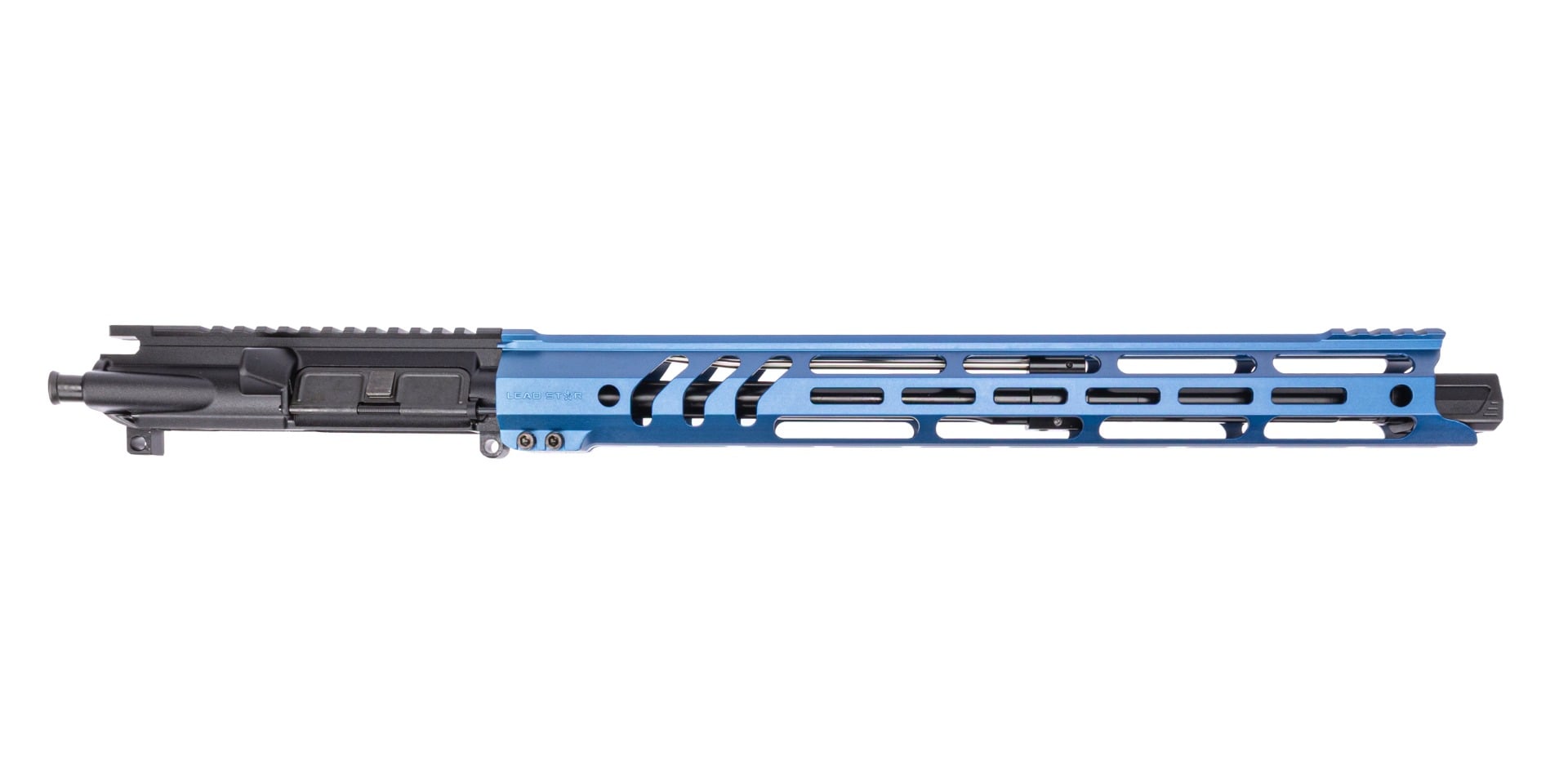 PSA 16" 5.56 NATO 17" LSA Ravage Hex M-LOK Upper With Linear Comp - No BCG or CH; Blue