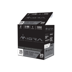 Migra Ammunitions M20S46 Combinational 20Gauge 3\" 1oz 4/6Shot 25 Per Box