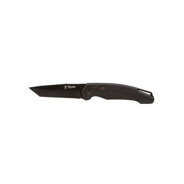 Telum Tactical Titan Folding Knife Tanto, Black