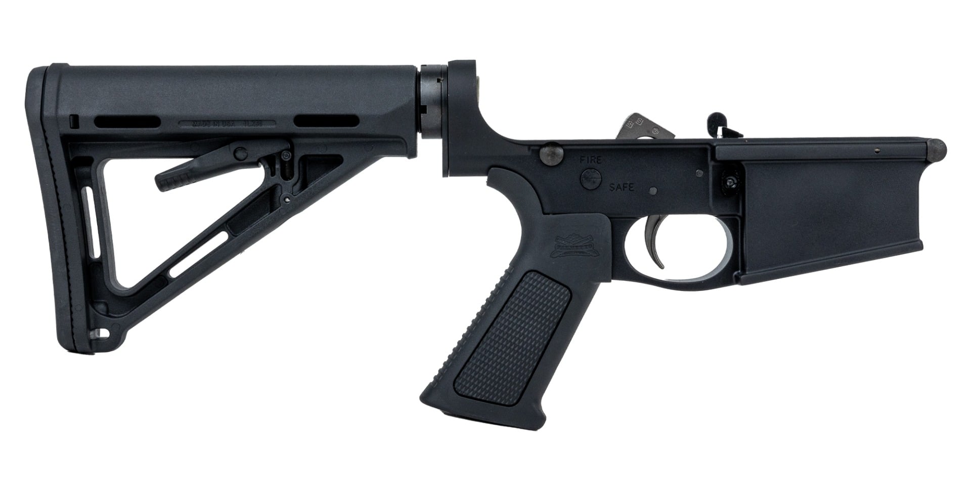 Blem PSA Gen3 PA10 .308 Complete MOE EPT Lower With Over Molded Grip