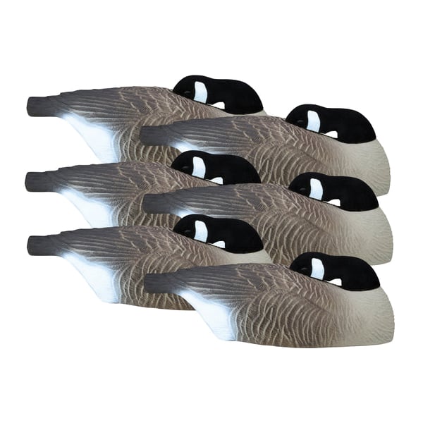 Higdon Outdoors Full Size Half Shell Sleeper Pack Canada 6-Pack Goose Decoy