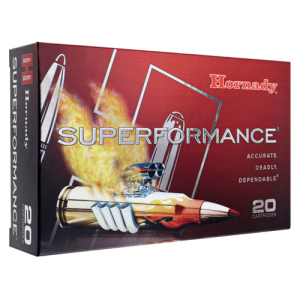 HORNADY Superformance 7mm Rem Mag 162 gr Super Shock Tip Ammunition | 20 Rounds