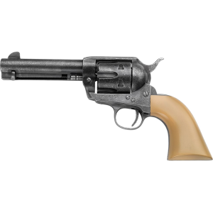Pietta R Model Tribute 45 Colt (Long Colt) Revolver 4.75" Antique Barrel 6 Round Carmel Grip