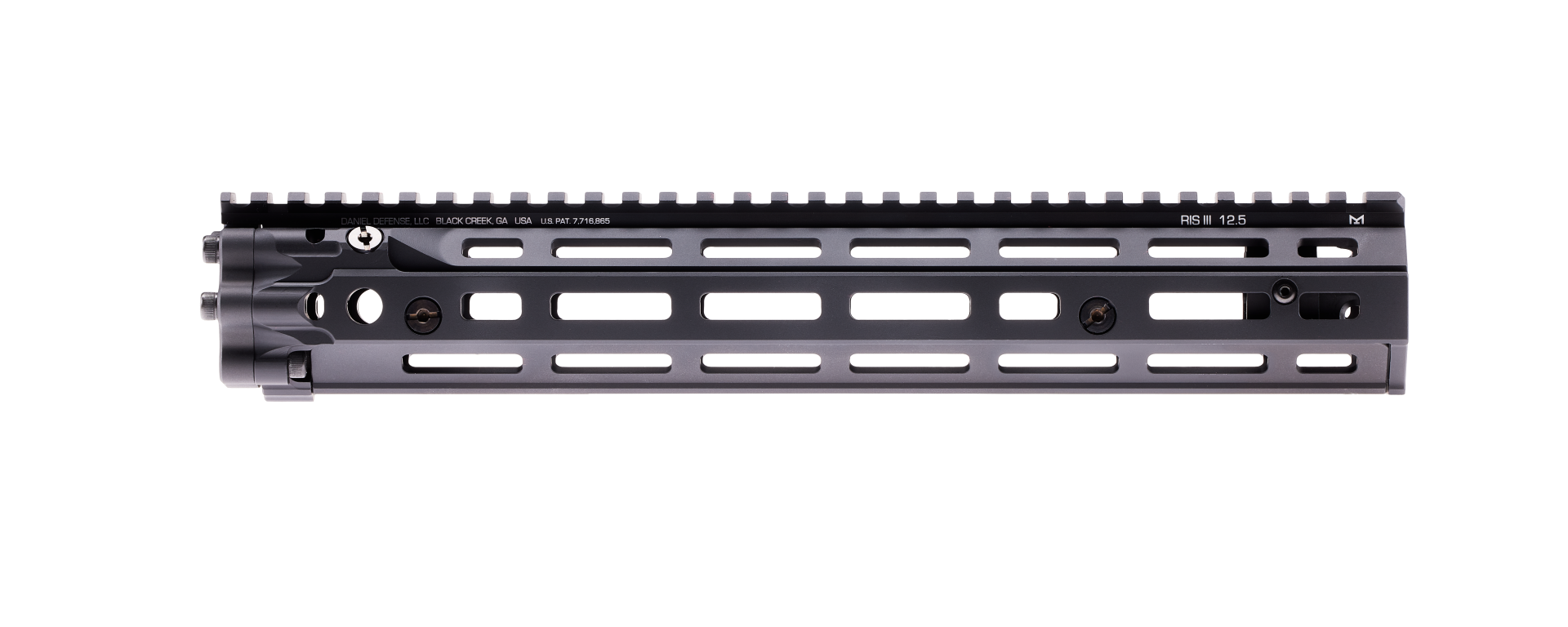 Daniel Defense RIS III M-LOK Free-Float Rail Interface System 12.50", Black