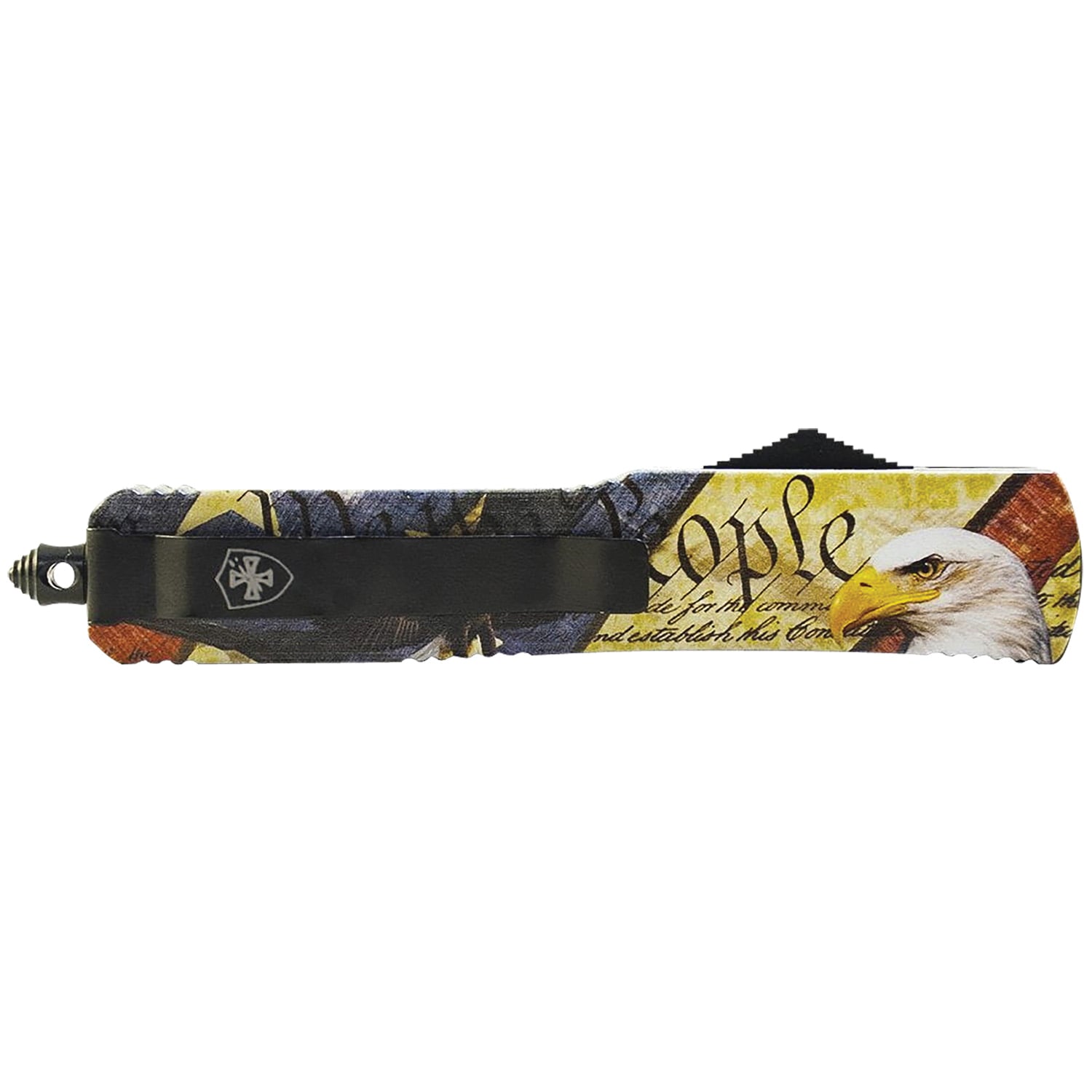 Templar Knife EagleWe The People Small OTF Knife Drop Point - S-EG-33-2