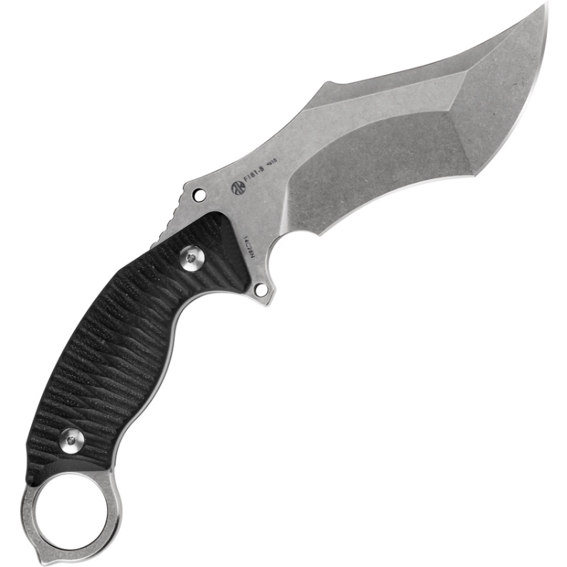 RUIKE Knives Karambit Fixed Blade Black - RK-F181-B