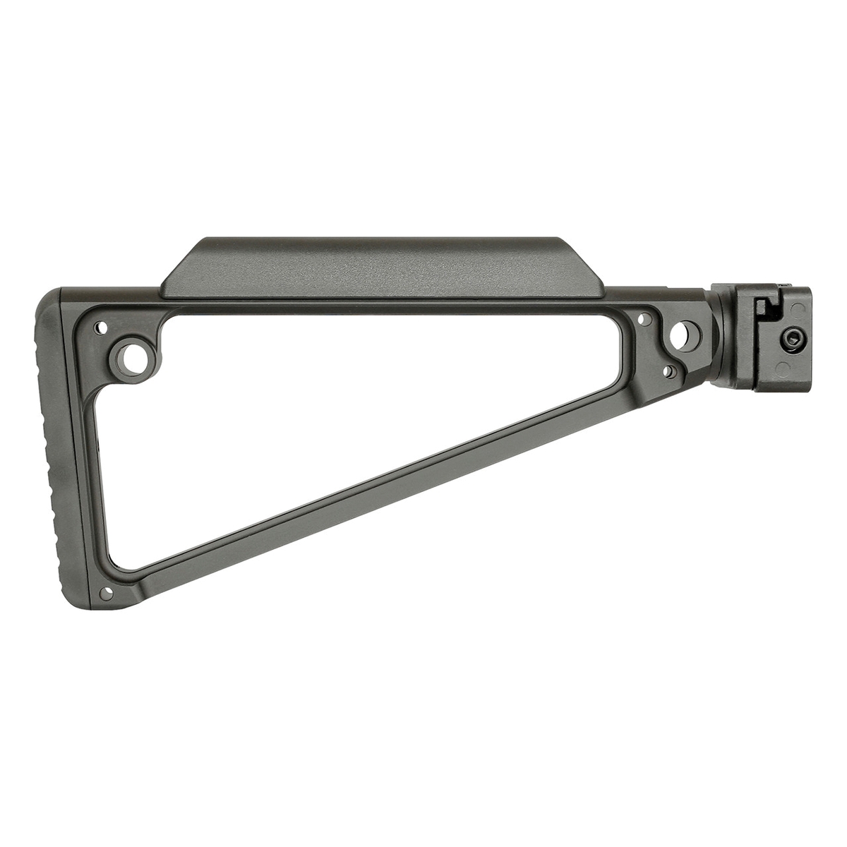 Midwest Industries Triangle Side Folding Stock Black