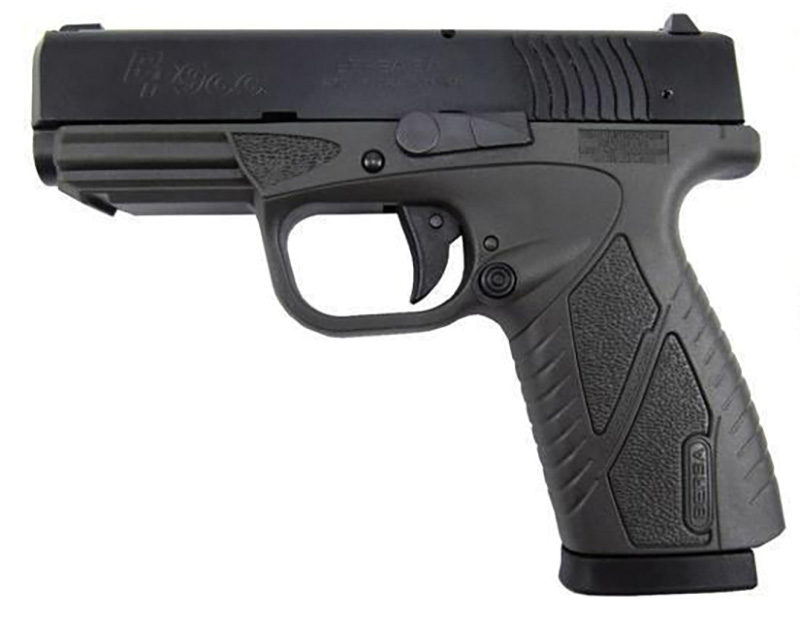 Bersa BP Polymer CC 9mm Pistol 3.3" Urban Grey