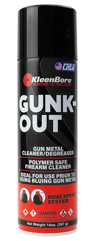 Kleen-Bore KleenBore GO5A GunkOut Gun Metal CleanerDegreaser 14 oz. Aerosol