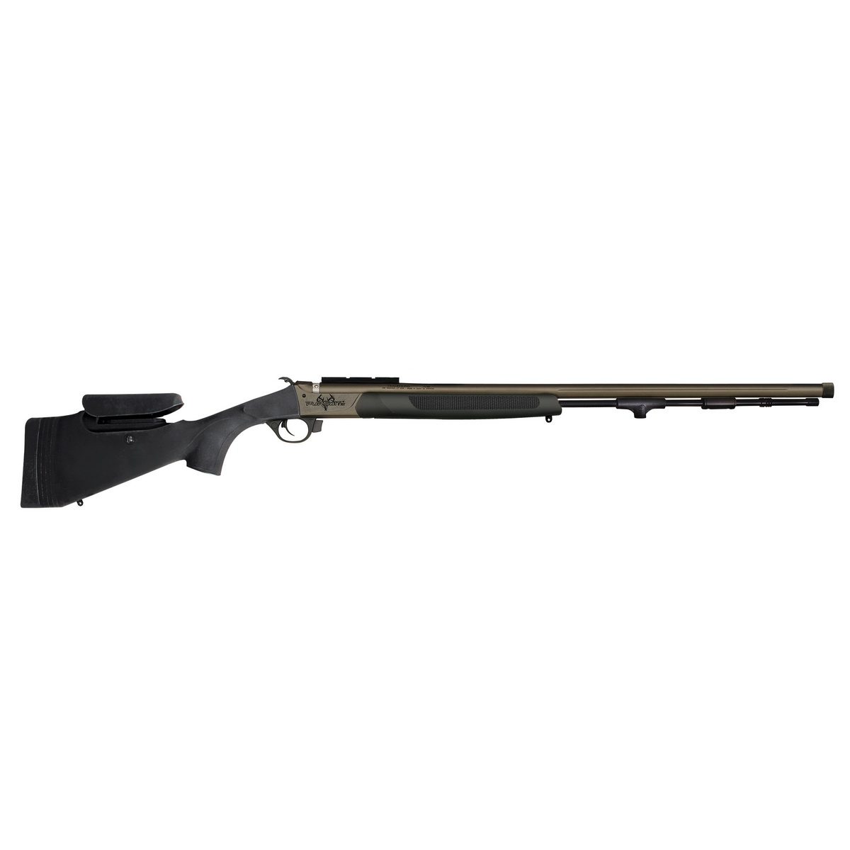 Traditions Pursuit XT Pro .45 Cal Single Shot Rifle - High-Performance Precision in Tactical Black Design - R74665050B